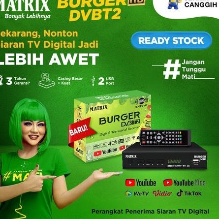 Best Product set top box tv digital DVB-T2 MATRIX / Set Top Box Tv Digital DVB T2 / set top box dvb 