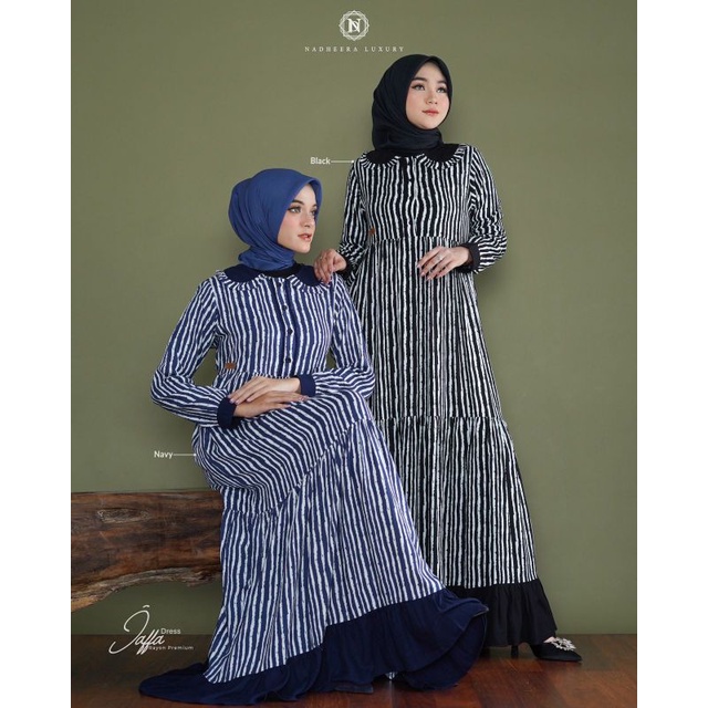 Jaffa Dress size S - XXL Terbaru by Nadheera Luxury