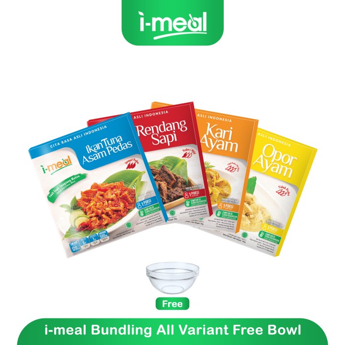 

I-Meal All Variant FREE Mangkuk Cantik