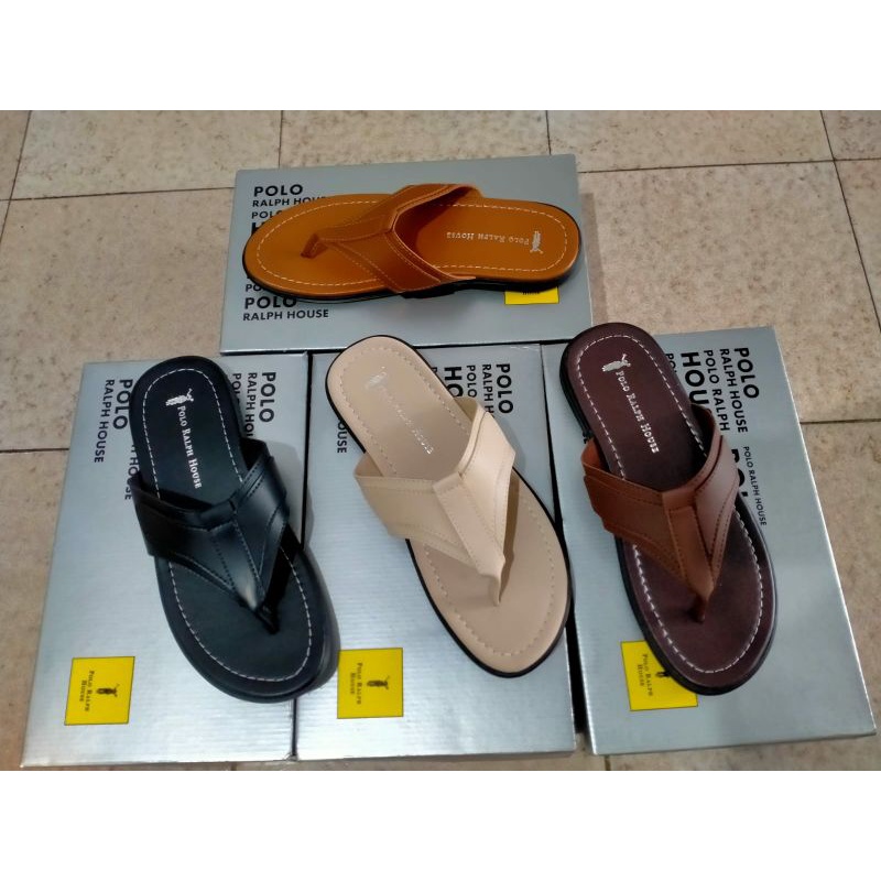 sandal cowok merk polo ralph house