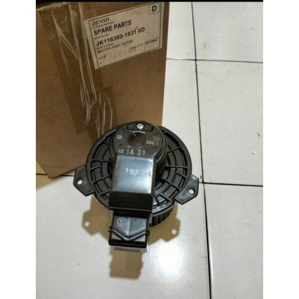 motor blower etios motor fan dinamo fan satu set kipas angin fan etios