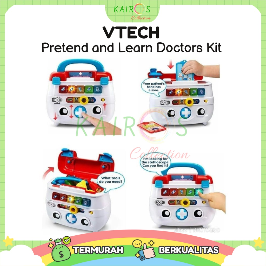 Vtech Pretend and Learn Doctors Kit Mainan Anak Dokter Set