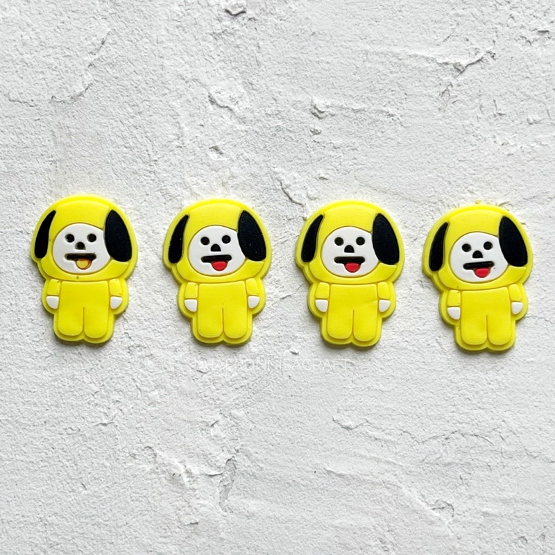 Clay BTS BT21 Strap Mask, Stiker Diary, Pin Bros Dan Accessories DIY.