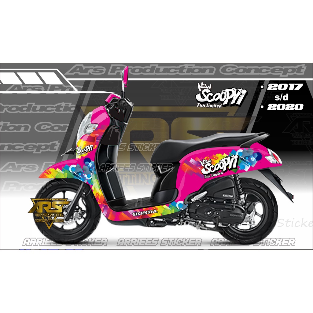 DECAL NEW SCOOPY STYLISH 2020. DECAL SCOOPY 2017 . 2018 . 2019 . 2020 FULL BODY.STICKER LIST SCOOPY.