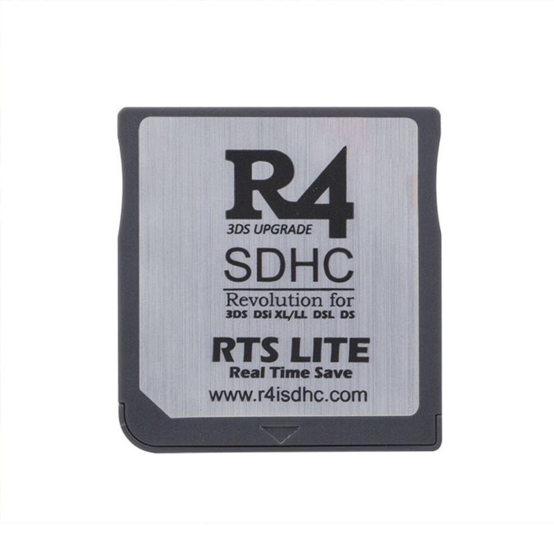 Zzz R4 SDHC Adaptor Aman Digital Memory Card Kartu Pembakaran Kartu Game Flashcard Bahan Tahan Lama Compact Portable Flashc