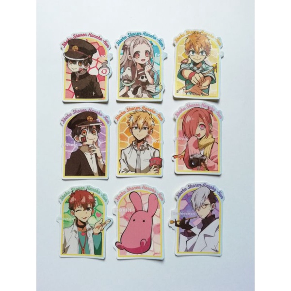 

[ST-A-01] Sticker Anime Jibaku Shounen Hanako-Kun Sticker Chara Hanako-Kun Sticker Nene Sticker Kou