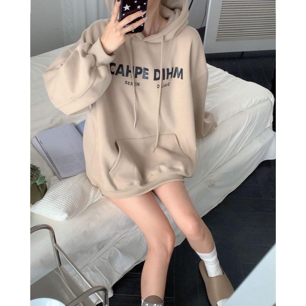 HODIE CAHPE DHIM XXL OVERSIZE WANITA PRIA UNISEX SWEATER HODIE