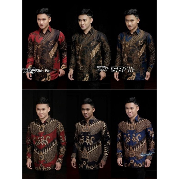 KEMEJA BATIK PRIA MOTIF KERIS