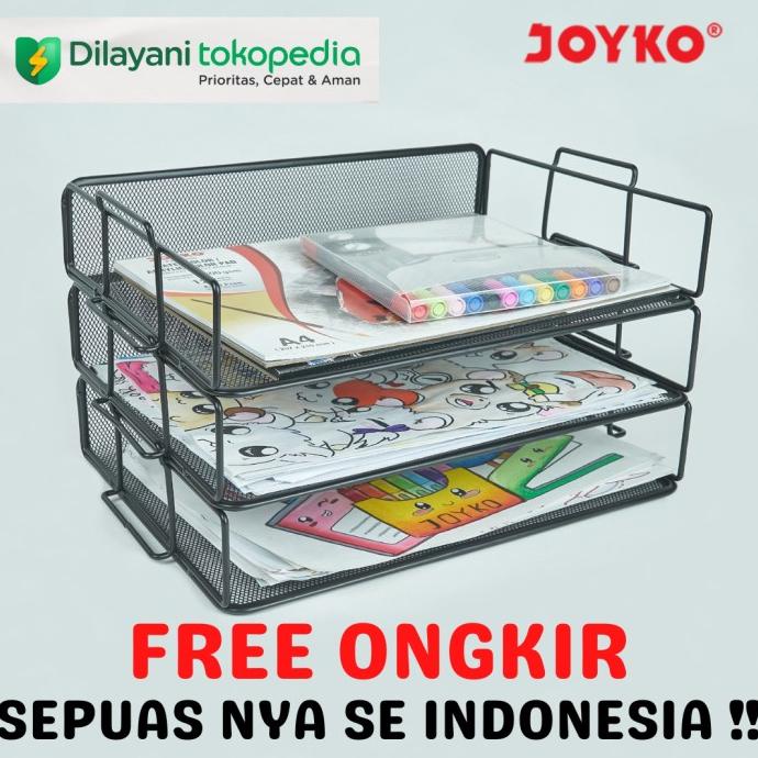 

Joyko Document Tray Organizer / Rak Kertas Dokumen Joyko BESAR DT-34