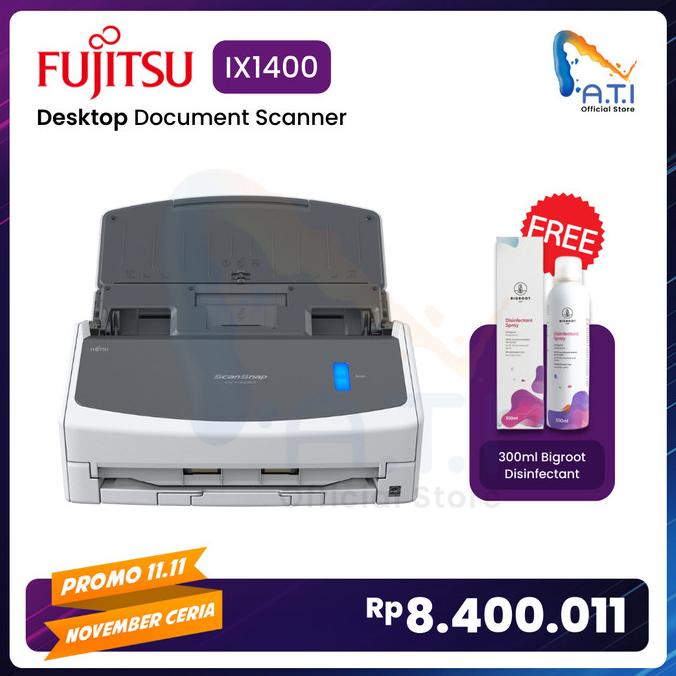 FUJITSU Scanner IX1400 ScanSnap IX 1400 Duplex Scan Snap IX-1400