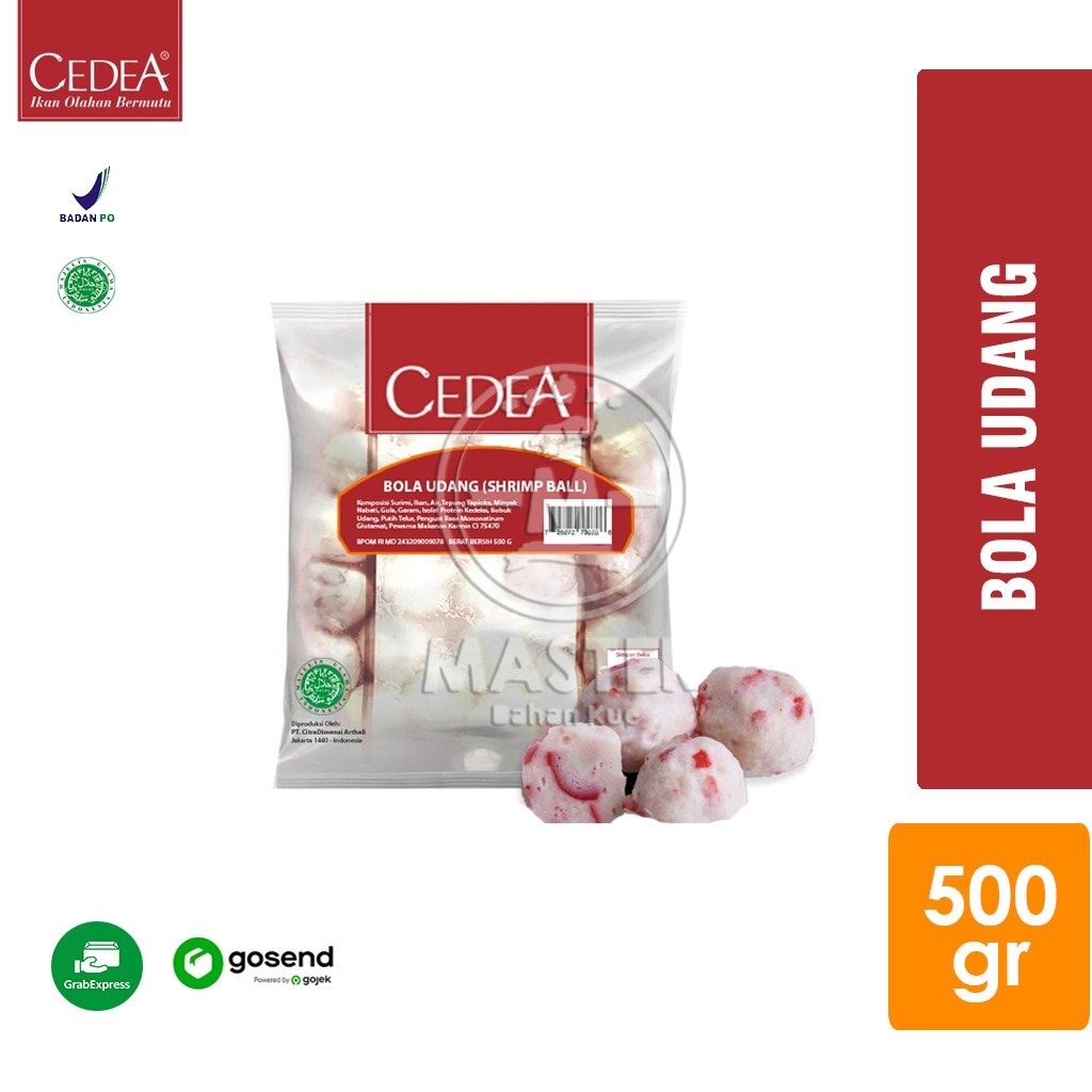 

CEDEA Shrimp Ball / Bola udang 500 gr [KHUSUS INSTANT]