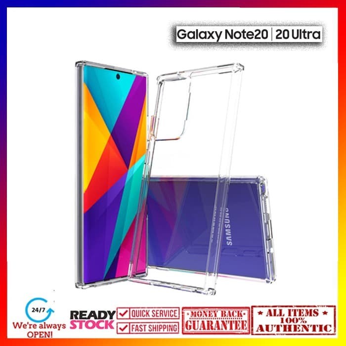 Original Case Samsung Galaxy Note 20 Ultra / Note 20 Dual Shockproof TPU HYBRID - Note 20 Ultra