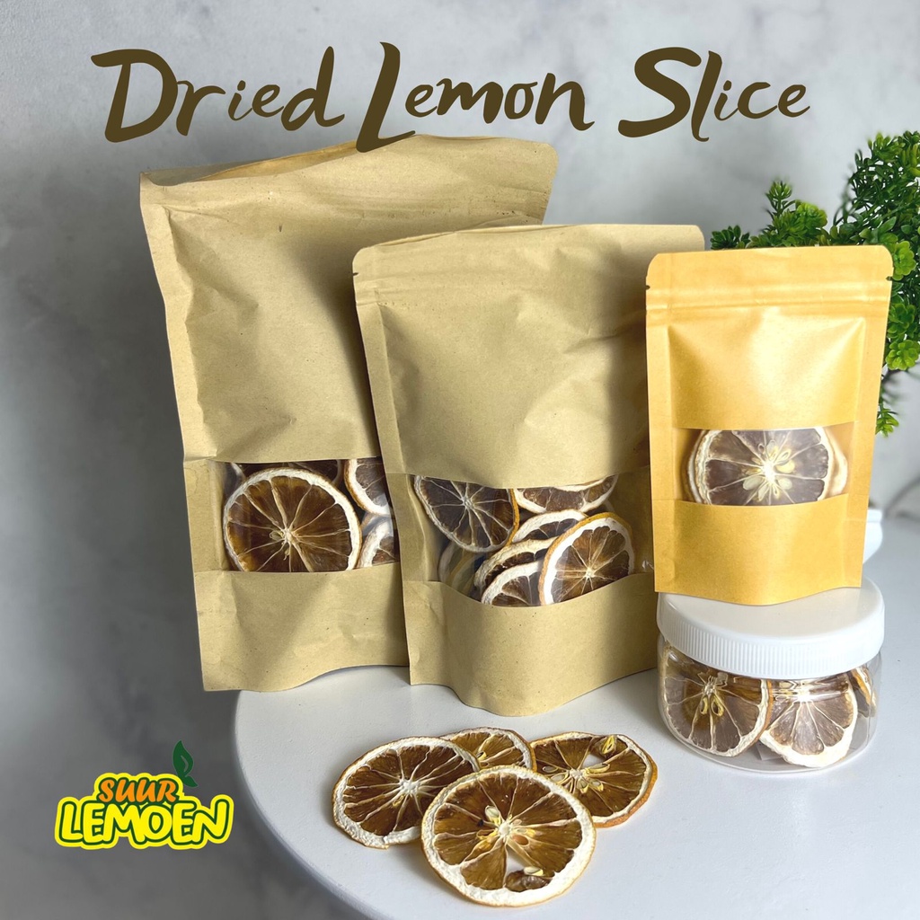 Suur Lemoen - Slice Dried Lemon Kering Premium 50 gram 100 gram