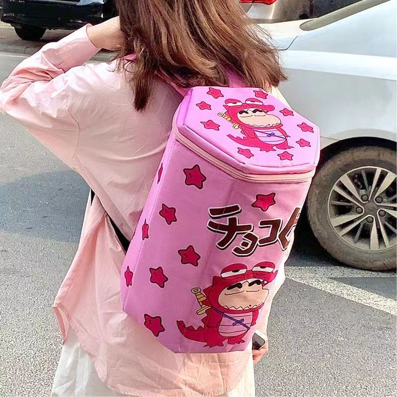 Sera Umis Semuanya Bisa Lucu Tas Sekolah Kecil Krayon Kecil Baru Kecil Buaya Biskuit Kotak Ransel Atas Terbuka Ritsleting Tas Tas Sekolah