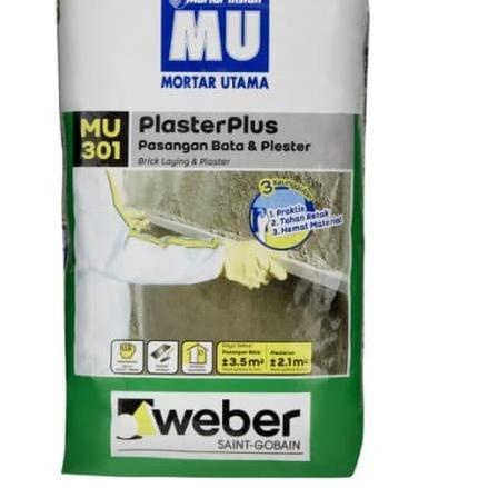 MU301 - Mortar Utama MU 301 Plester & Pasang Bata