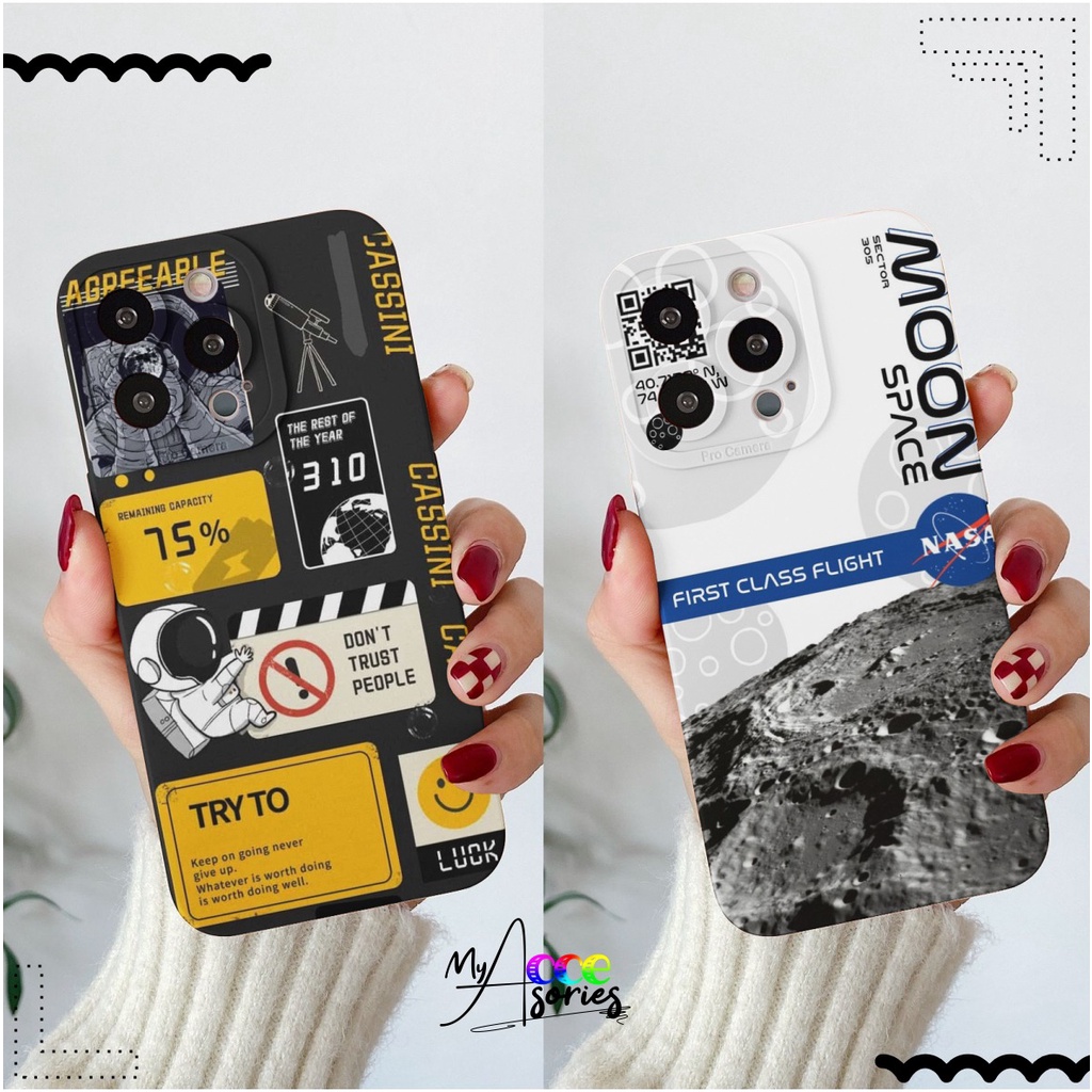 CUSTOM CASE SOFTCASE SILIKON PROCAMERA NASA CUSTOM OPPO REALME VIVO XIAOMI SAMSUNG INFINIX IPHONE FO