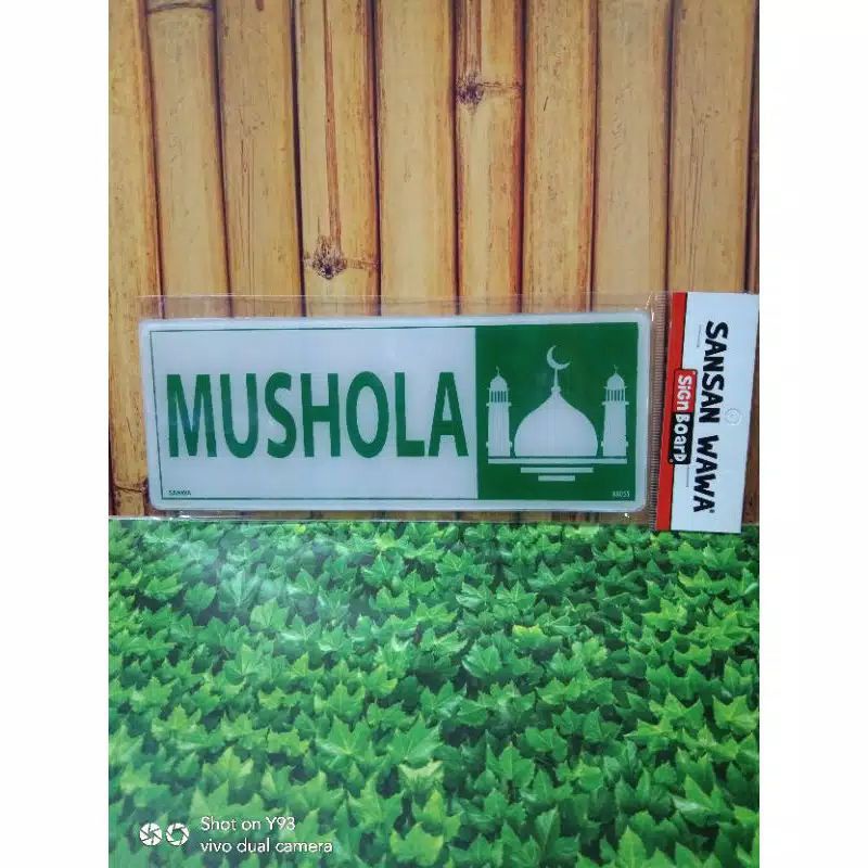 AKRILIK SIGN MUSHOLA