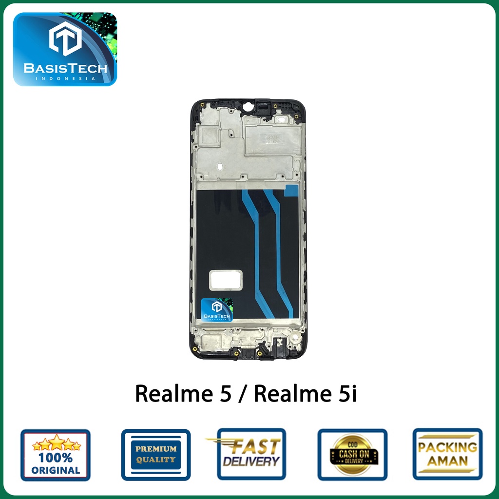 FRAME TATAKAN LCD REALME 5 5i - BASISTECH ORIGINAL QUALITY