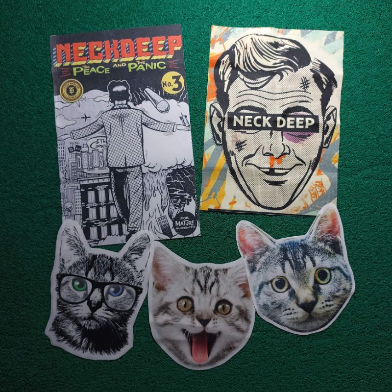 BACKPATCH SUBLIM PREMIUM NECK DEEP / KUCING MEONG BEST QUALITY