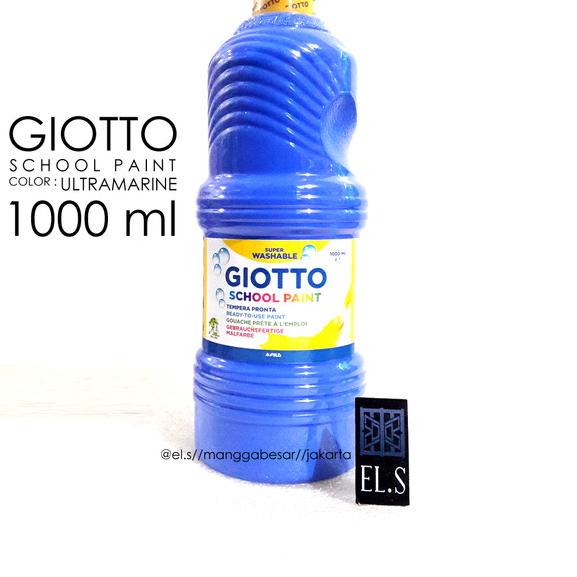 

Giotto School Paint Ultramarine 1000 ml ( Cat )