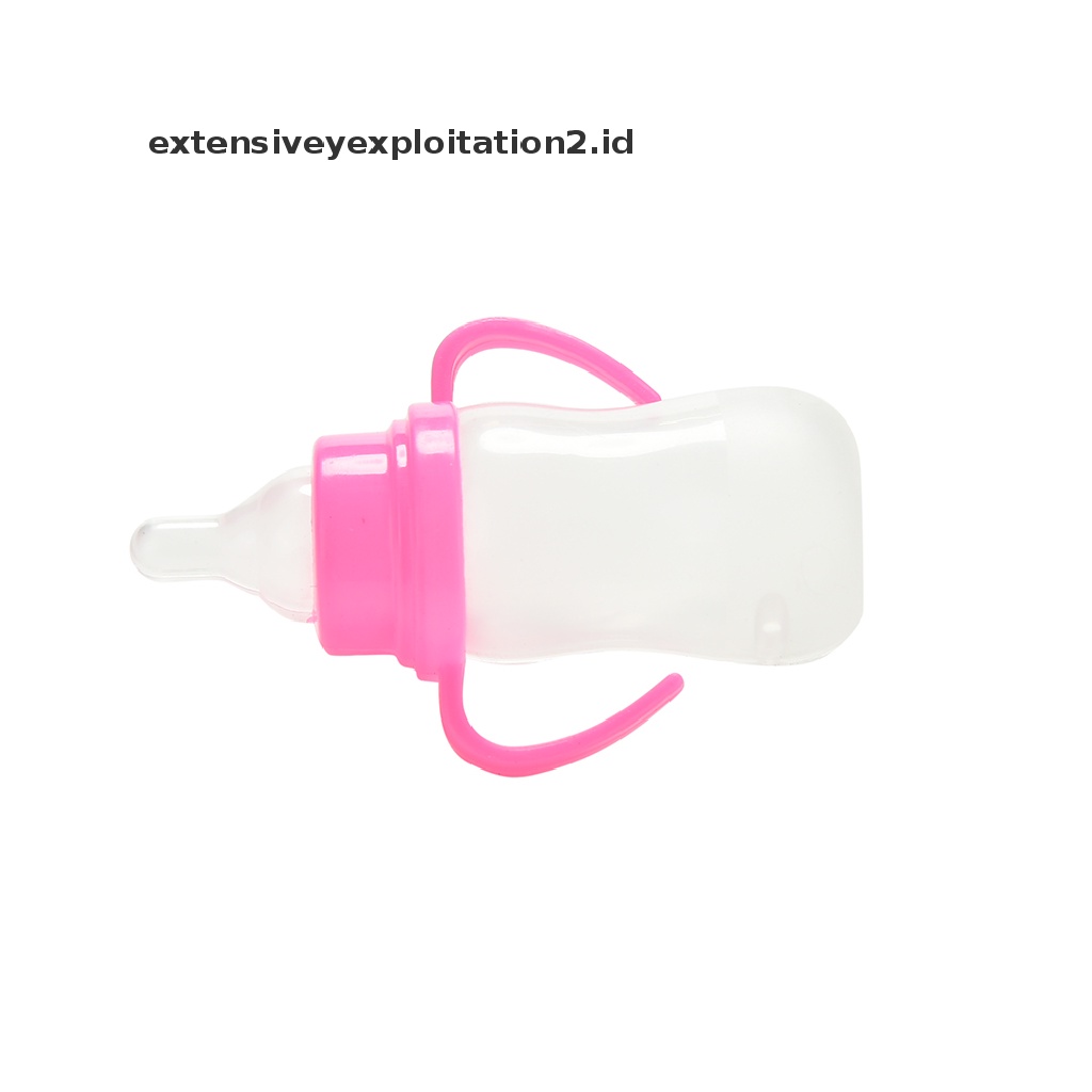 1pc Botol Susu / Makanan Warna Rose White Untuk Boneka Barbie Kelly