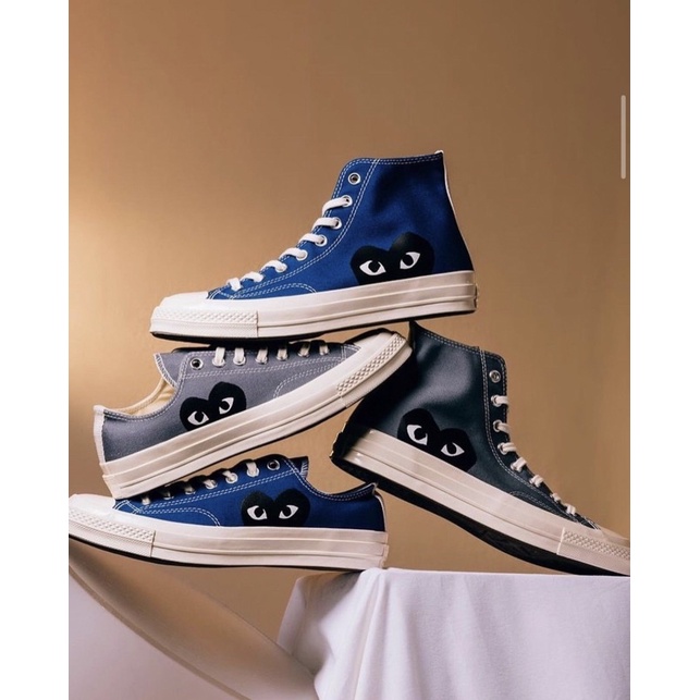 Converse 70s Come de Garcons High & Low Coloreay Blue n Grey Original