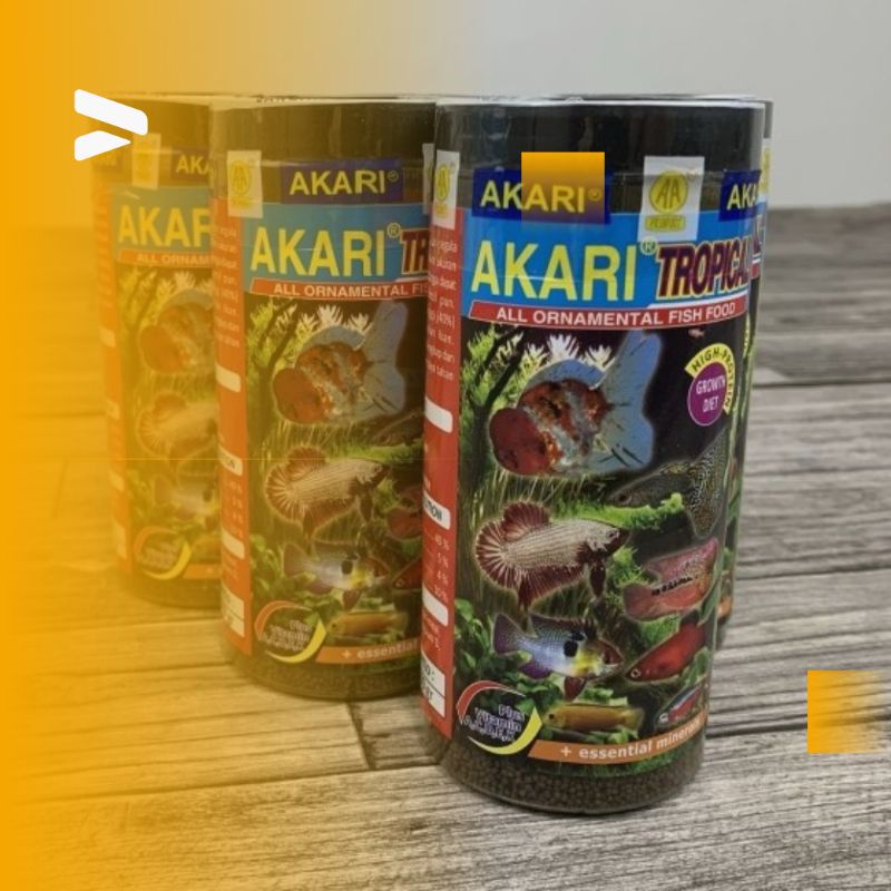 Makanan Ikan AKARI AA TROPICAL 100gr