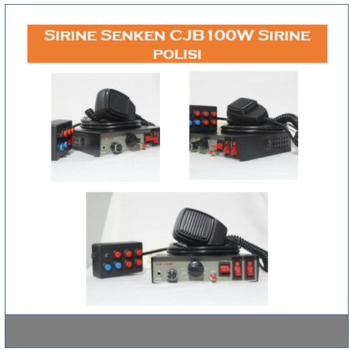 Sirine Senken CJB100W JUMPER Murah Sirine Senken Sirine Polisi Best Product CJB 100 W