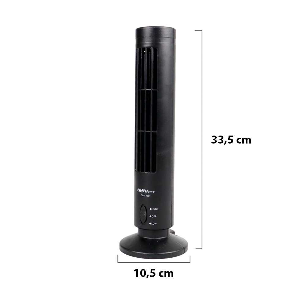 TaffHOME Kipas Angin USB Tower Leafless Ultra Quite - YK-1208