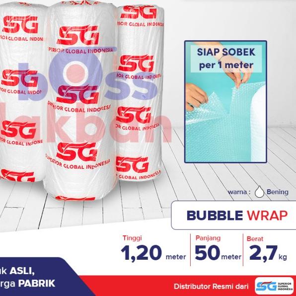 

Bubble Wrap BENING SIAP SOBEK 120 cm x 50 meter