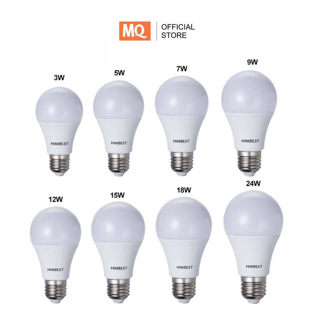 MQ LAMPU BULB LED LAMPU LED PREMIER A BULB 3w 5w 7w 9w 12w 15w 23w