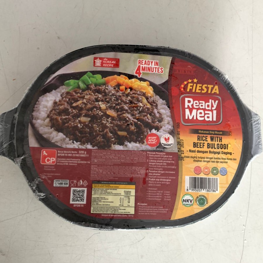 Jual Fiesta Ready Meal Rice Beef Bulgogi Nasi Daging Bulgogi Gr