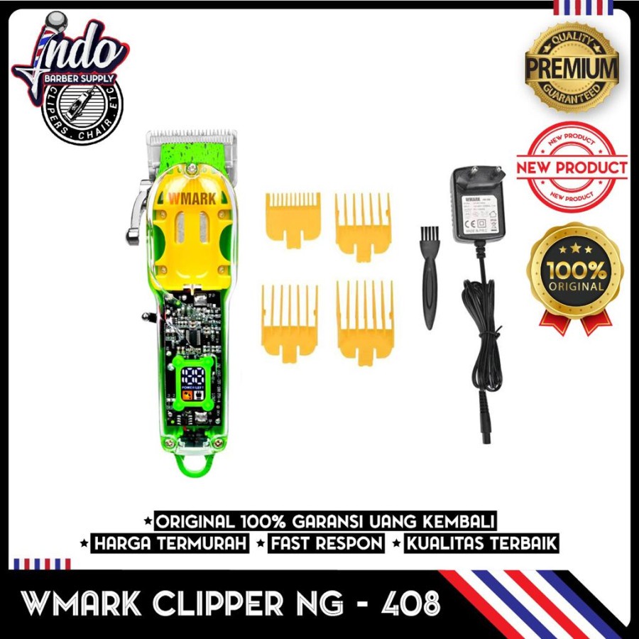 PAKET HIJAU TRANSPARANT KIP SHAVER CLIPPER TRIMMER SISIR