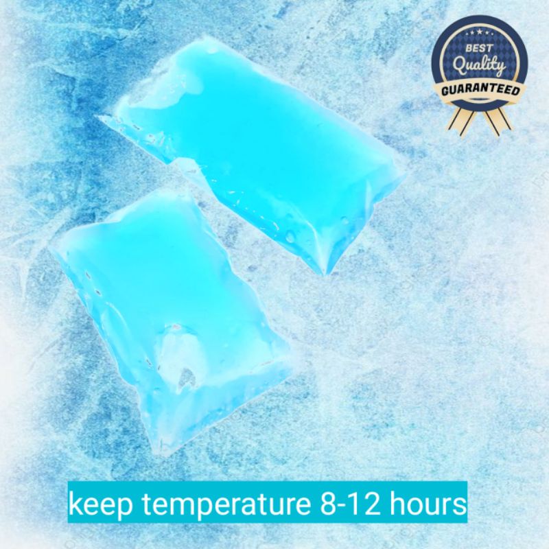 300 GRAM  Blue ice gel 300gram kualitas super  / ice gel penganrti es batu / ice gel ice pack biru blue MEDIUM SUPER serba guna suhu lebih ekstrim