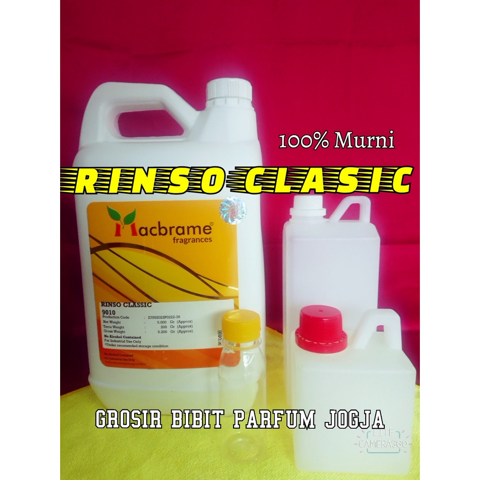 Bibit Parfum Laundry Rinso Classic 100Ml Macbrame