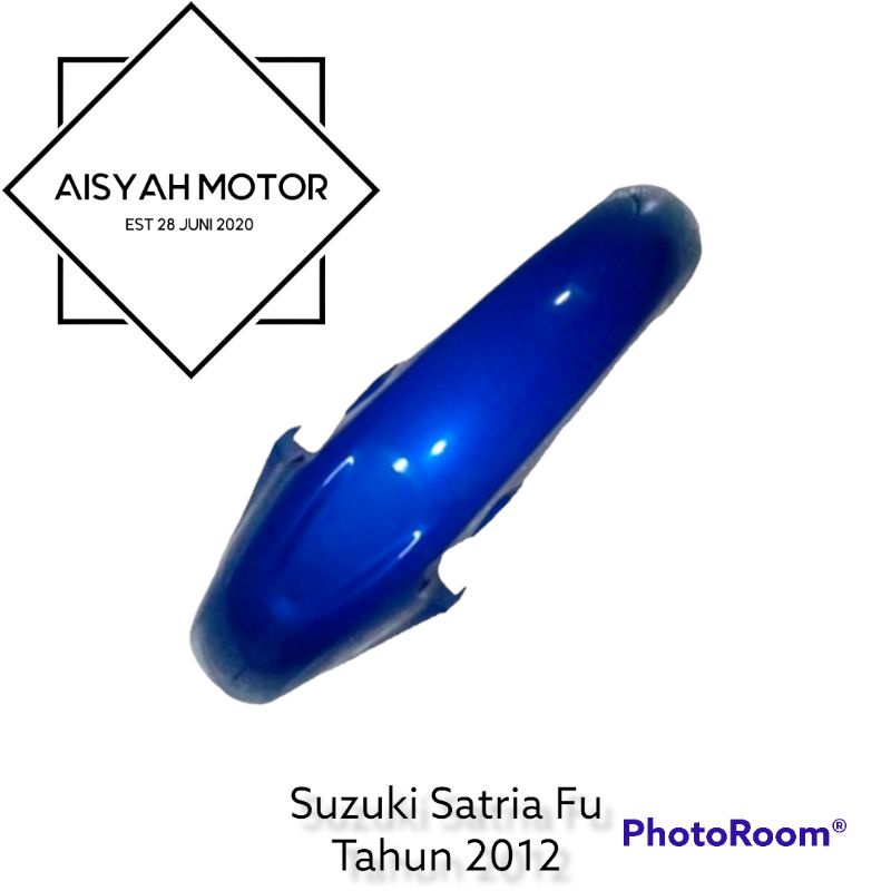 Spakbor Depan Suzuki Satria FU Warna Biru Tahun 2012