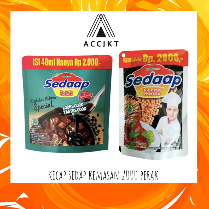 

kecap manis refill sedaap wings food 2000 69ml ACCJKT