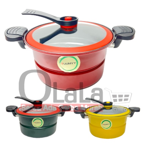 PANCI KUKUS PRESTO 3.5L PRESSURE COOKER POT MULTIFUNCTION OLL-99619