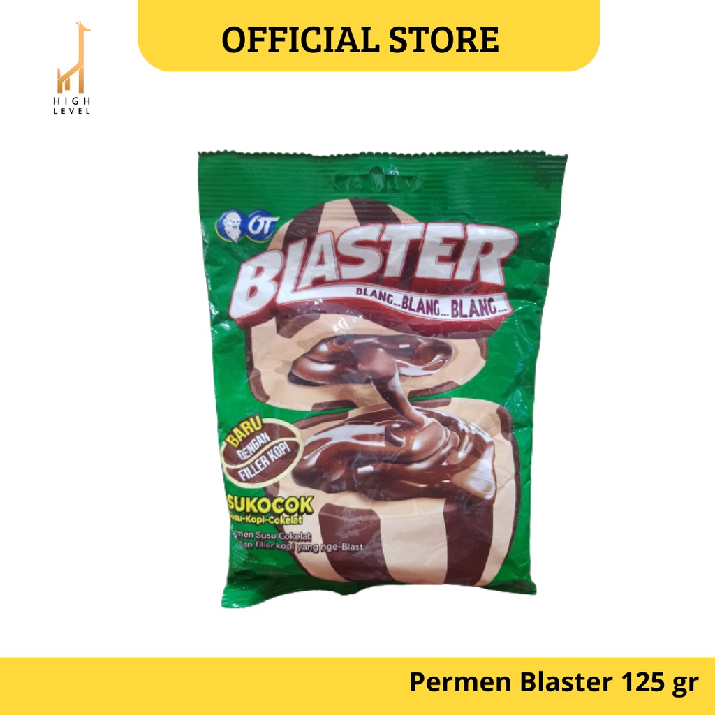 

PErmen Blaster Susu Kopi Coklat 125 gr isi 50 Butir