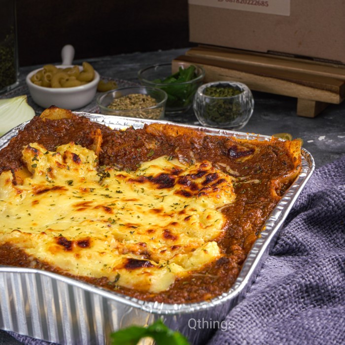 

Beef Lasagna 25x25