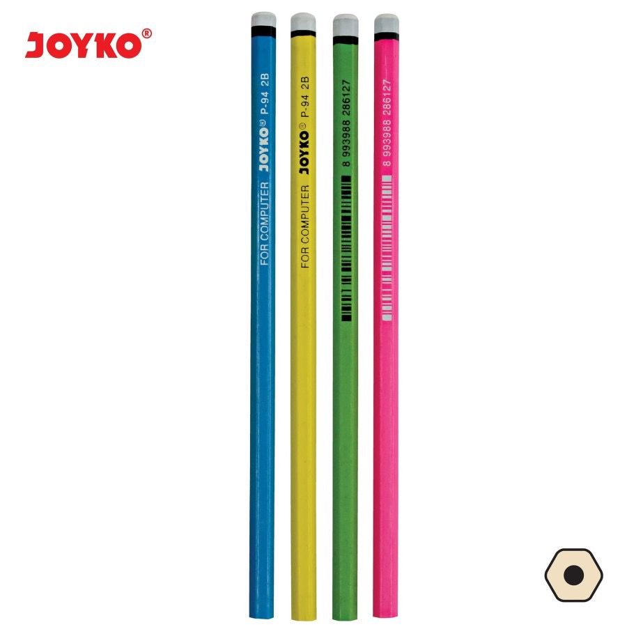 

Pensil JOYKO 2B P-94 (1 Pak Isi 12 Pcs) / Joyko P-94 / Pensil Joyko P-94 / Joyko Pencil P-94