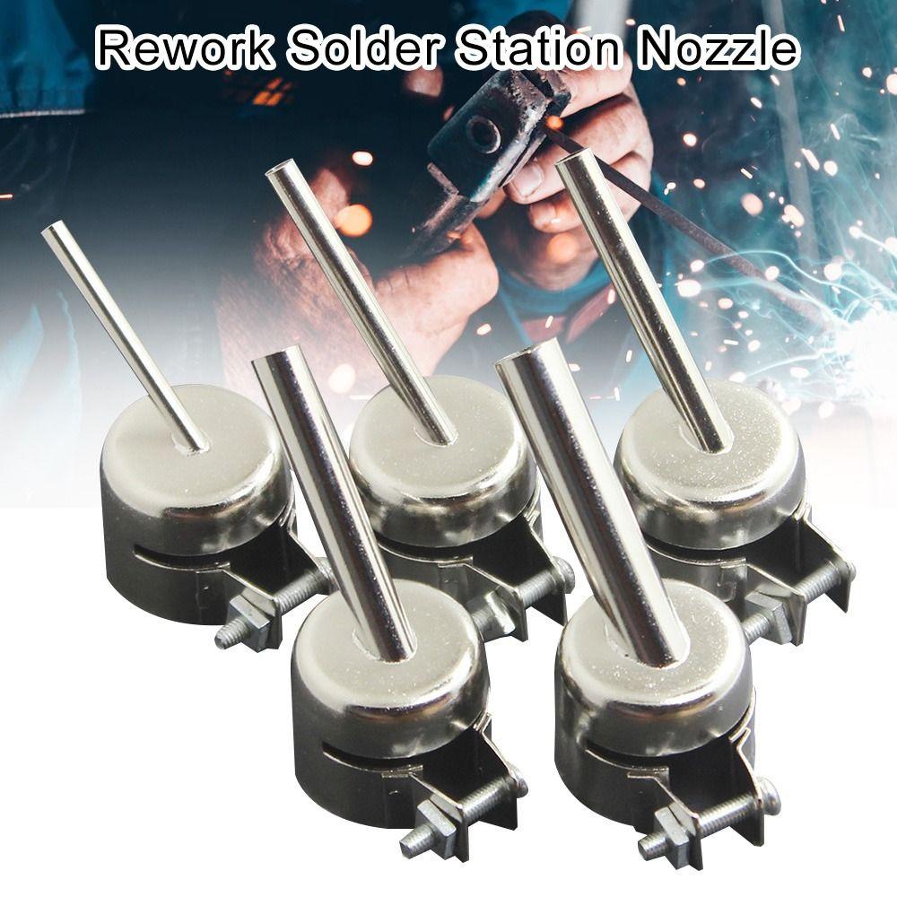 Top Rework Solder station Nozzle Nozzle Las Nozzle Blower Pengering Rambut Tahan Panas Alat Las Hot air desoldering station