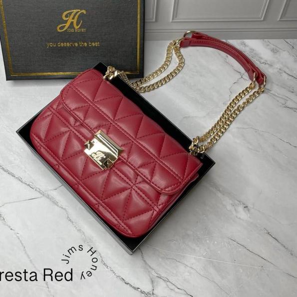 JH CLARESTA ( BOX EXCLUSIVE ) - Tas Selempang JIMS HONEY ORI JIMSHONEY - RED