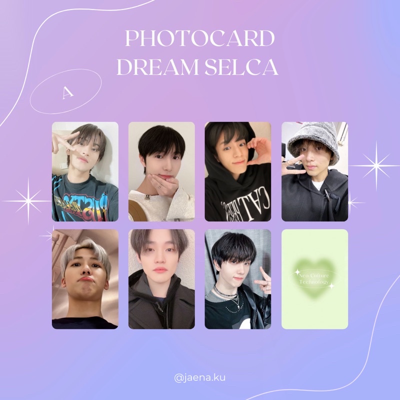 [NCT DREAM] PHOTOCARD SELCA #4 NCT DREAM ‼️BACA DESKRIPSI‼️