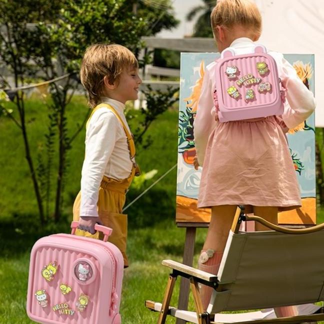 MURAH TAS RANSEL ANAK HELLO KITT* LIMITED EDITIONS KOOOL TACHEL BAG RGE458R5R