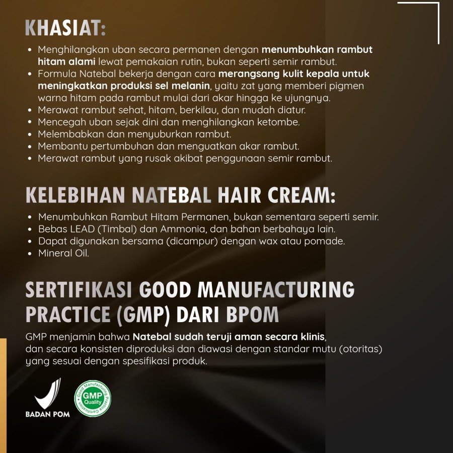 NATEBAL SUPER RAMBUT HITAM ALAMI