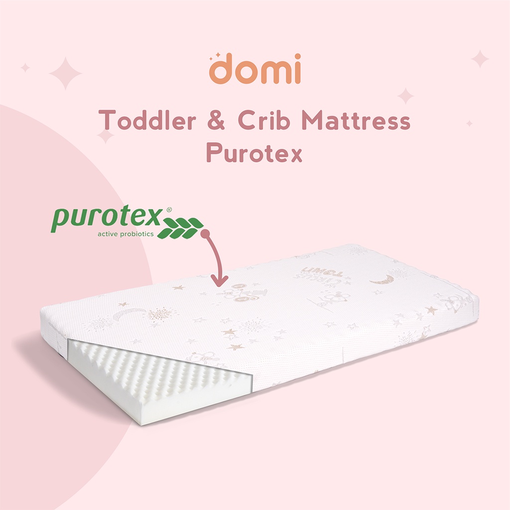 Domi Toddler & Crib Mattress - Kasur Busa Untuk Anak Dan Box Bayi