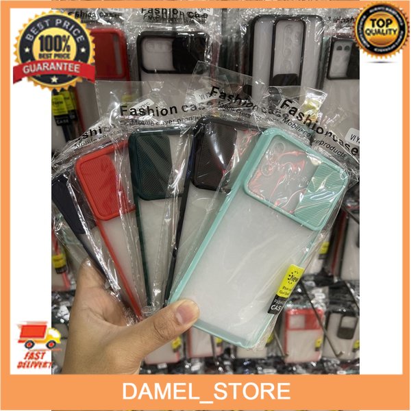 SPOT Hard Case Slide Sliding Kamera VIVO Y91C Y93 Y1S NON FINGER