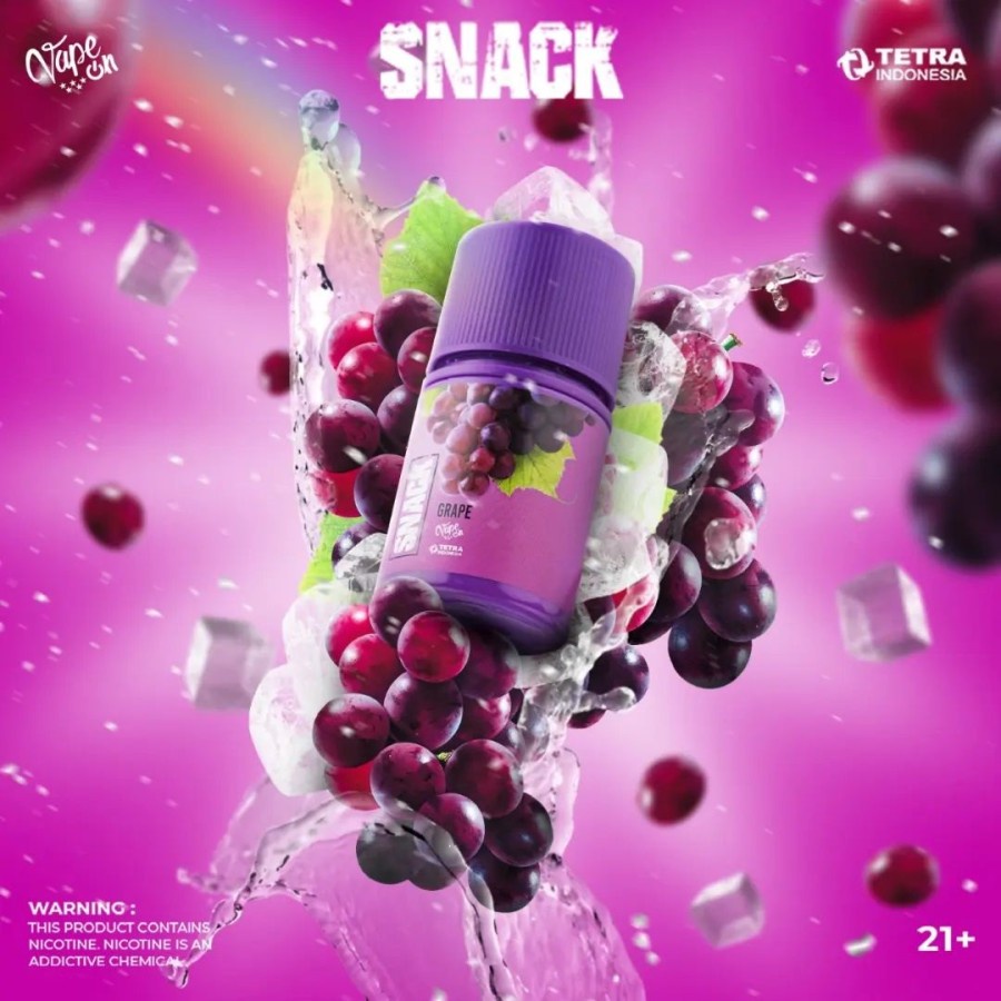 Snack Grape 60ML by Tetra x Vape On