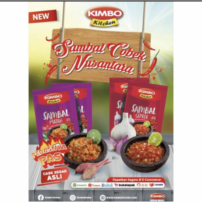

Kimbo Sambal Geprek
